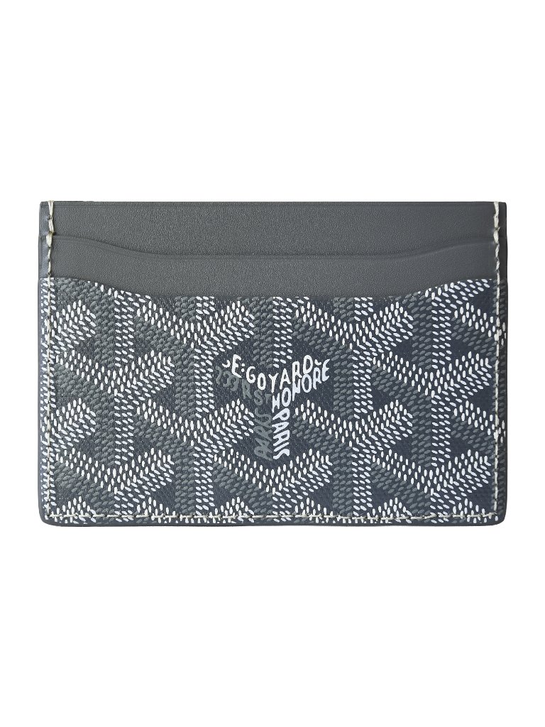 Goyard Saint Sulpice Card Holder Light Grey